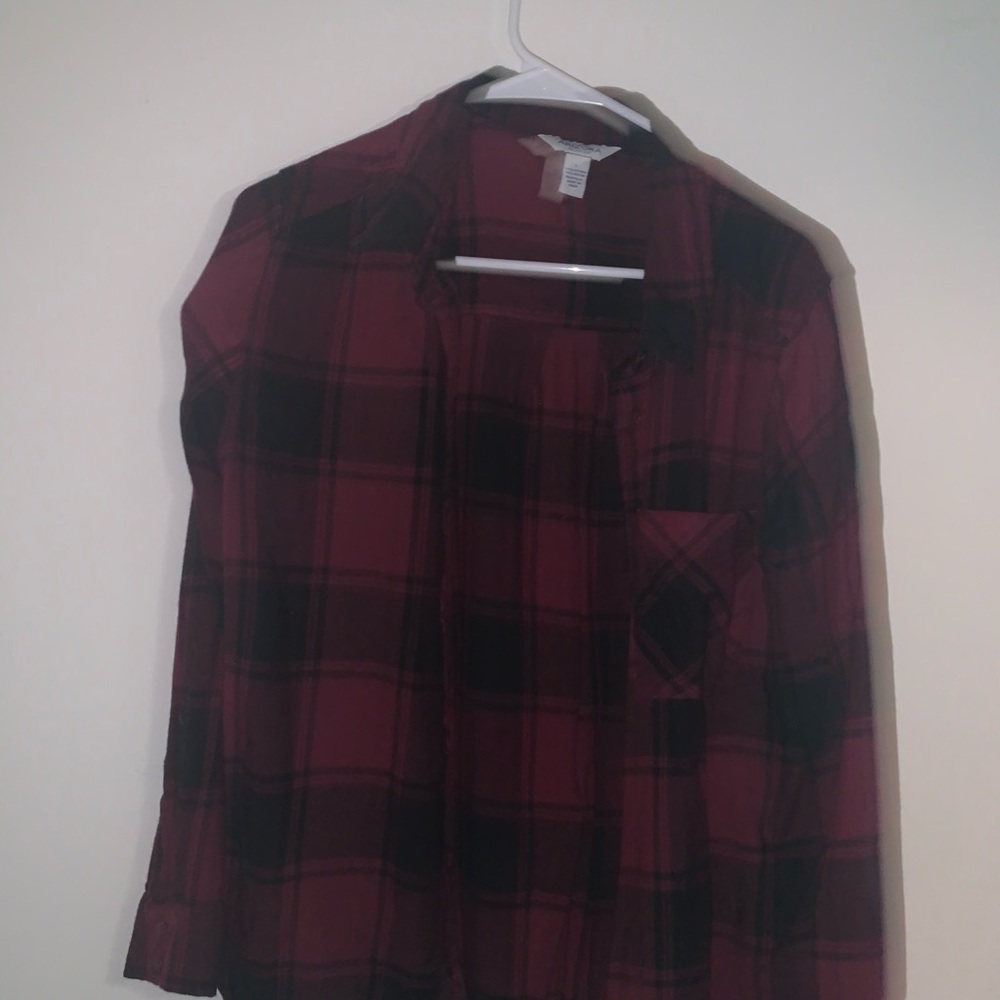long sleeve flannel